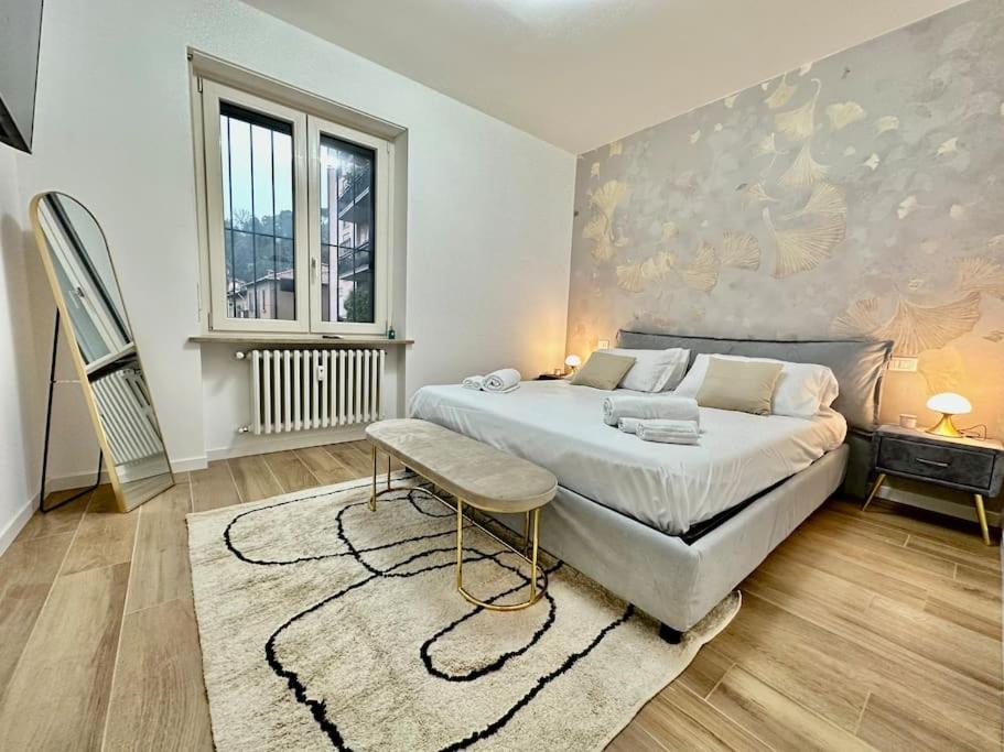 Luxury House Near The Funicular Apartment Bergamo Bagian luar foto